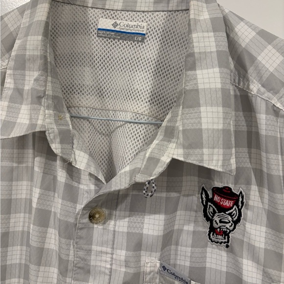 Columbia NC State mens button down shirt large - Picture 2 of 4